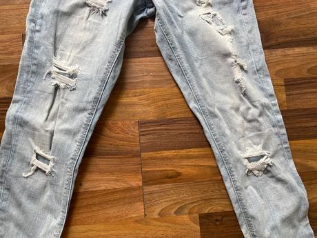 Děrované džíny, vel m možná s/m, denim co, denim co,m
