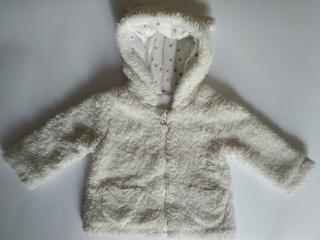 Chlupatá mikina s oušky, f&f,74