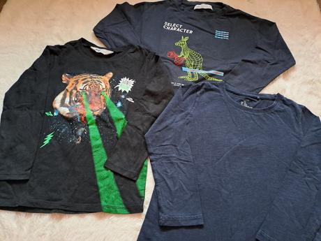 Trička 110/116 zara , lindex, h&m, zara,110