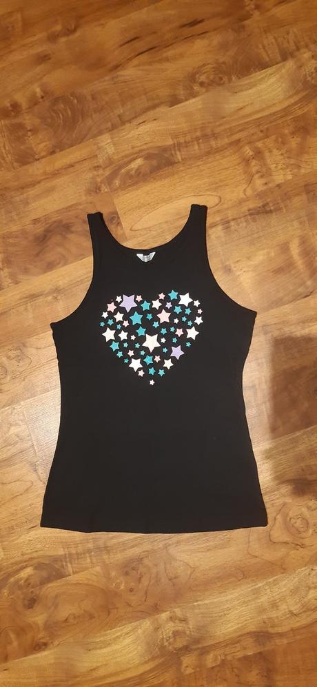 Dívčí tílko 134/140 hvězdičky, pepco,134