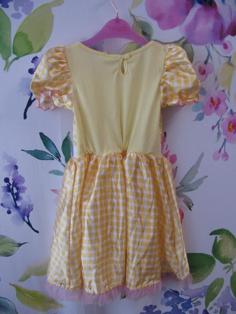 Karnevalový kostým-šaty zlatovláska, 