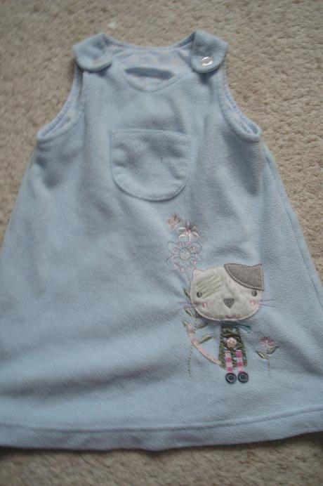 Fleecové šatičky, marks & spencer,74