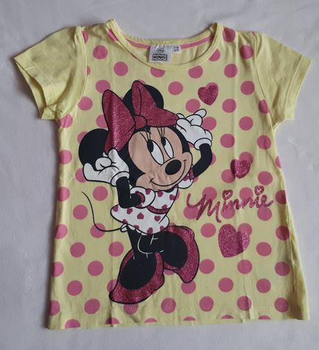 Dětské tričko krátký rukáv minnie, disney, vel.116, disney,116