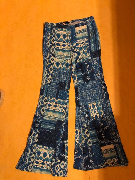 Kalhoty do zvonu vel. 140, 140