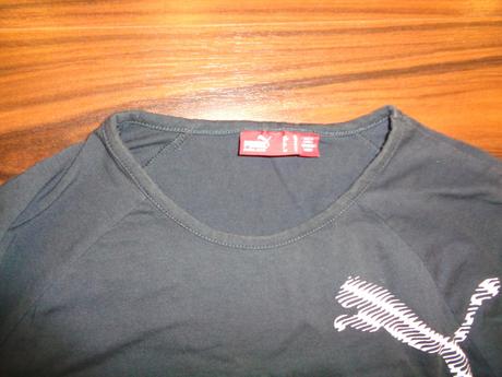 Tmavě šedé bavlněné tričko puma, puma,42