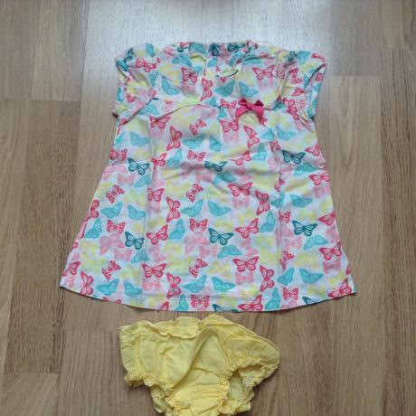 Tenké plátěné šatičky, lupilu,62