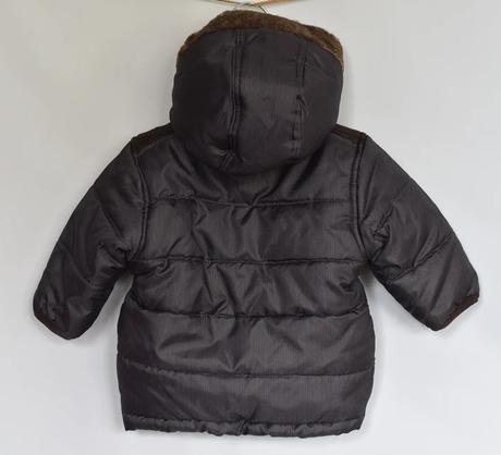 Zimní bunda vel. 3 - 6 m, nutmeg,68