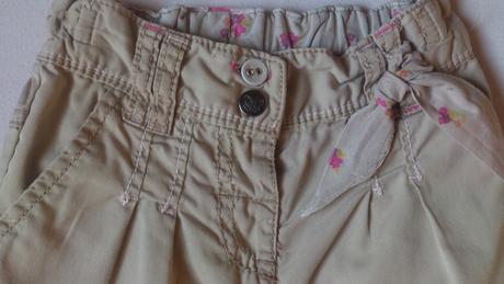 Dětské plátěné kalhoty, pláťáky, pláťáčky, zn.next, next,80