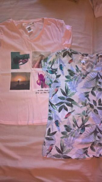 2 pack tričko krátký rukáv , h&m,146