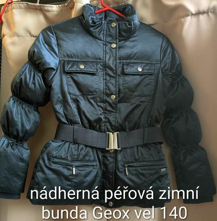 Péřová bunda geox, geox,140