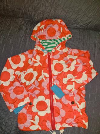 Lehká květinová bunda vel. 116, 116