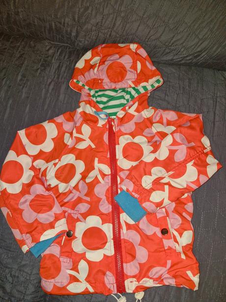 Lehká květinová bunda vel. 116, 116