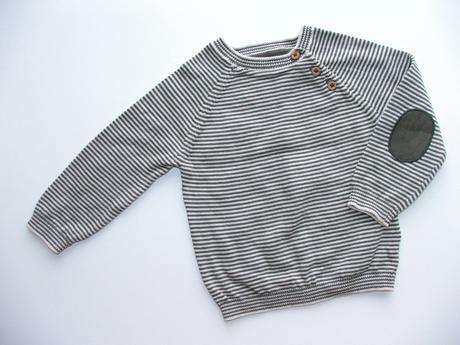 M104 chlapecký pruhovaný svetr vel. 74, tu,74