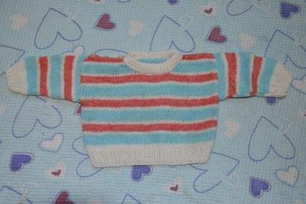 Proužkatý svetřík, 62