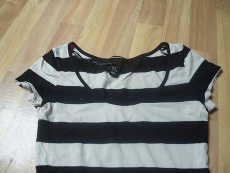Pruhaté šaty vel. xs h-m pro maminy, h&m,xs