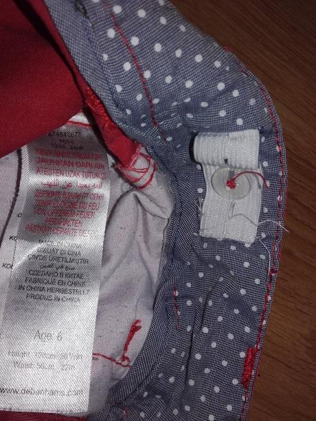 Červené slim džínsy jasper j. conran, debenhams,128