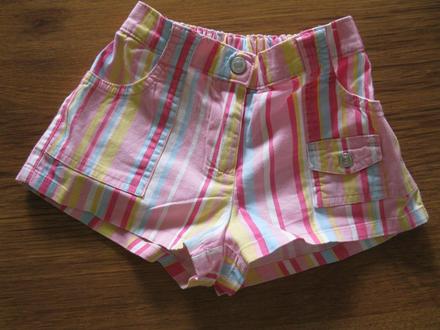 Proužkované kraťasy, 74