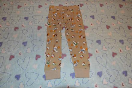 Tepláčky disney by ham s potiskem kačeři, h&m,104