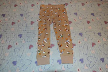 Tepláčky disney by ham s potiskem kačeři, h&m,104