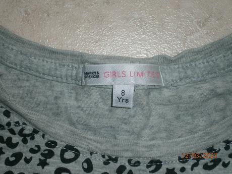 Tričko s krátkým rukávem m&s, vel. 128, marks & spencer,128