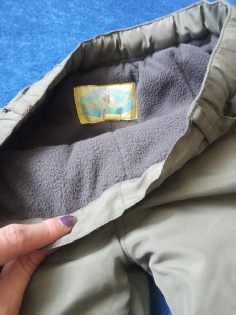 Zateplené kalhoty 1-2roky, 92