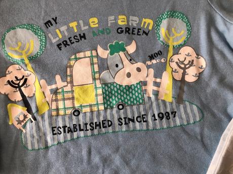 Vel. 86 pyžamový komplet se zvířátky a auty, 86