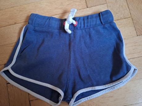 Šortky kraťasy teplákové šortky vel. 122 / 128, marks & spencer,122