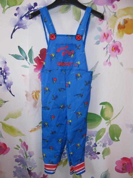 Karnevalový kostým-kalhoty řemeslník,nebo chucky,