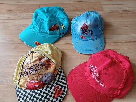 Dětské čepice kšiltovky, 
