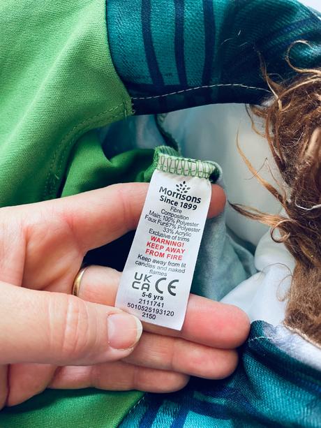 An9/ kostým vlkodav - v.5/6 let,