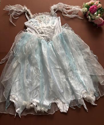 An24/ kostým sněhová královna z narnie - v.5/7 let, 