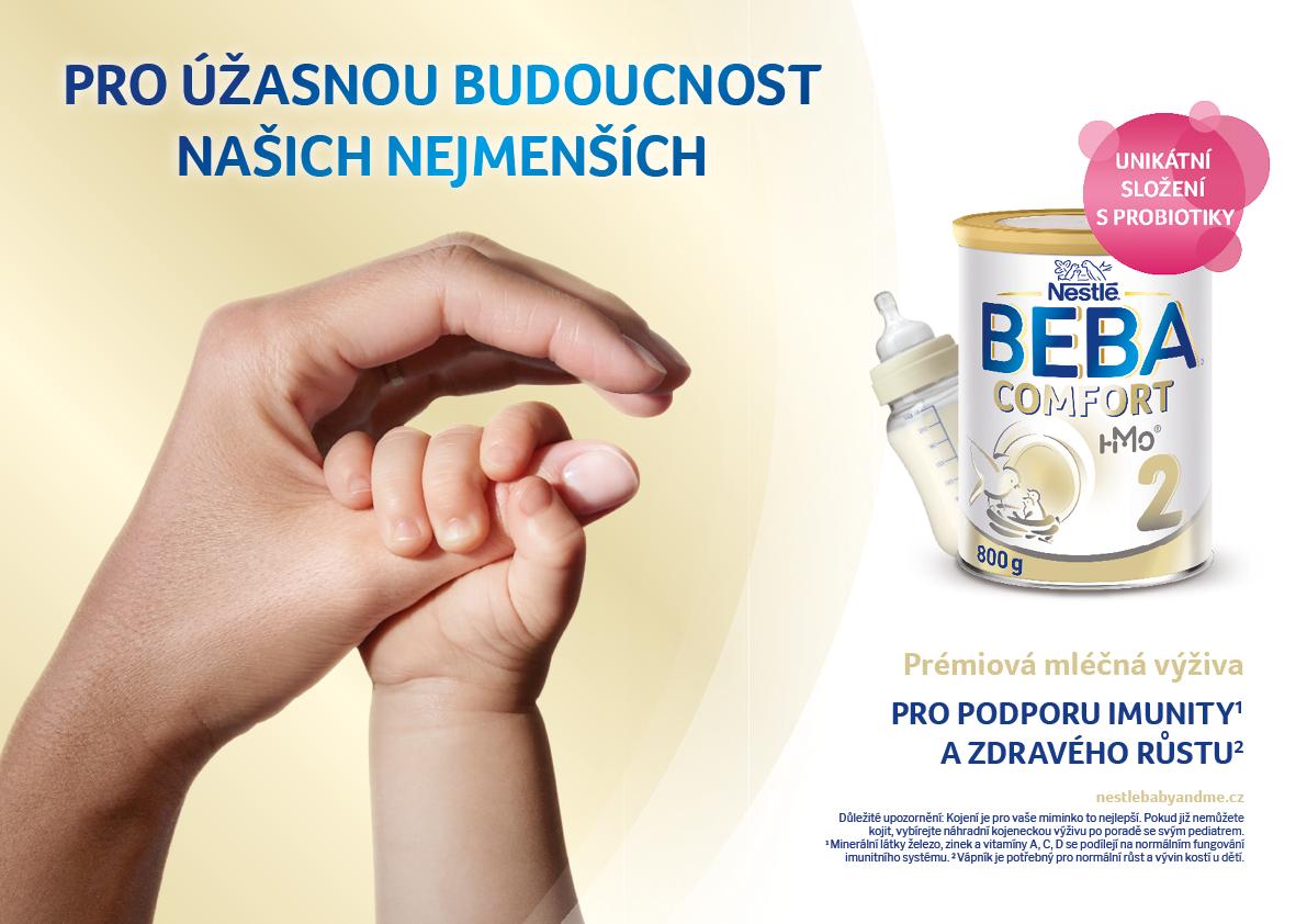 Soutěž o kojenecká mléka BEBA COMFORT 2