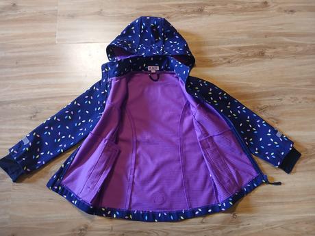 Jarní softsheelová bunda wolf, vel. 104/110, wolf,110