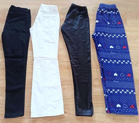 Kalhoty dívčí vel.134/140, 134