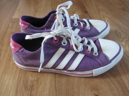 Fialové tenisky adidas, adidas,36
