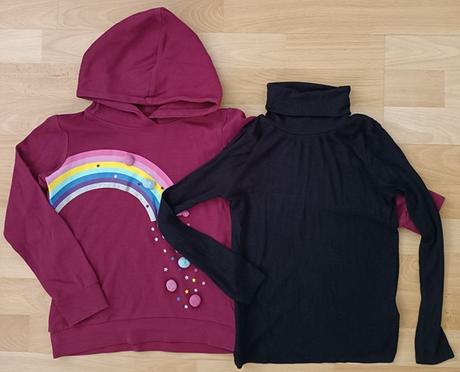 Dívčí mikina a rolák vel. 134, young dimension,134