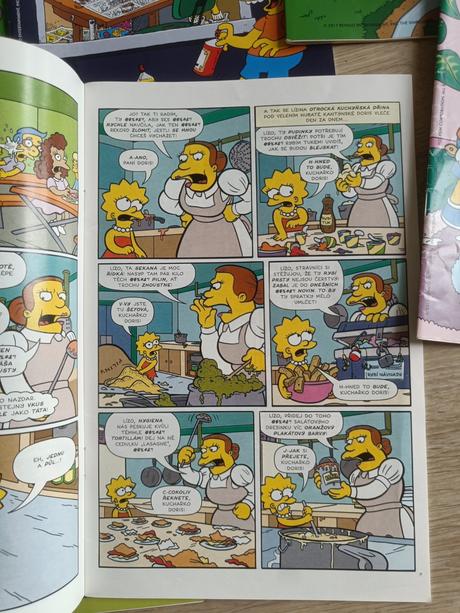 Simpsonovi časopisy, 11 ks, rok 2017,
