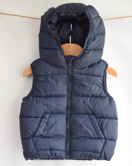 Zateplená vesta vel. 9 - 18m, 80