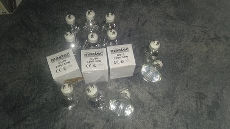 Halogenové žárovky gu 10,