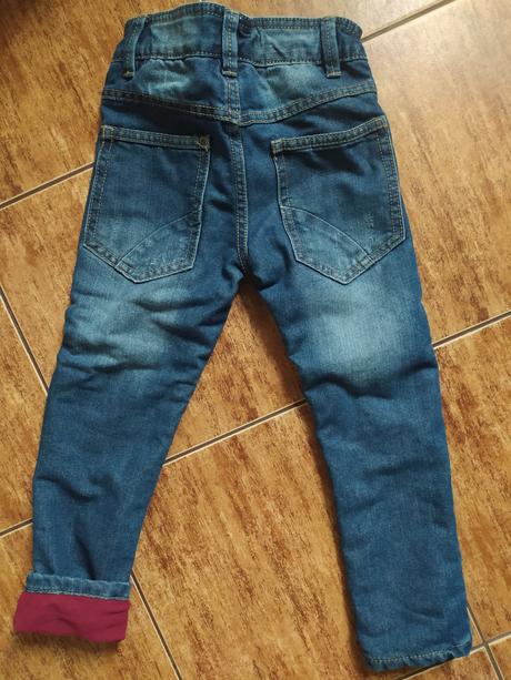 Zateplené džíny 104/110, dopodopo,104