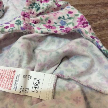 Bavlněný letní kytičkový overal, f&f,122