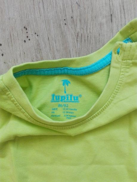 Tričko krátký rukáv lupilu 86/92, lupilu,86