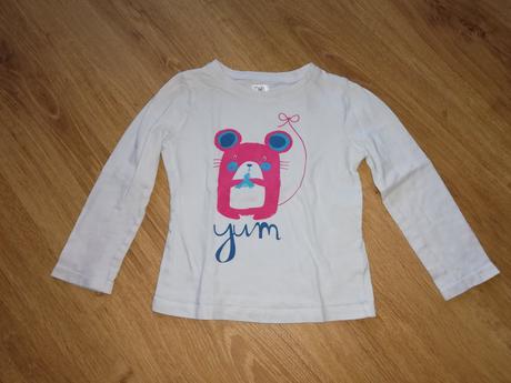 Tričko s dlouhým rukávem, f&f,98