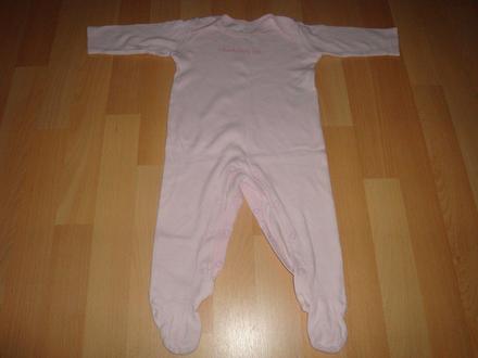 Dupačky s dlouhým rukávem - sv. růžové, vel. 74, tesco,74