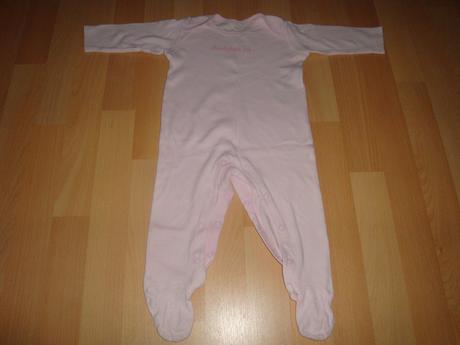 Dupačky s dlouhým rukávem - sv. růžové, vel. 74, tesco,74