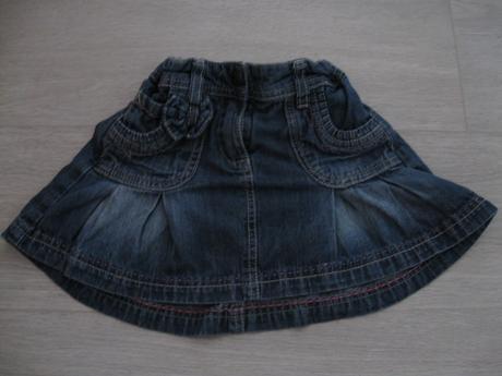 Dívčí džínová sukně, c&a, ve. 104, c&a,104