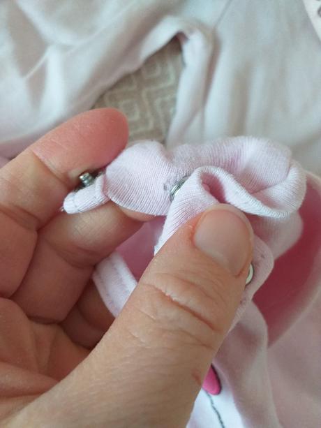 Set 3x dívčí body vel 74/80 - 9-12 měs, h&m,80