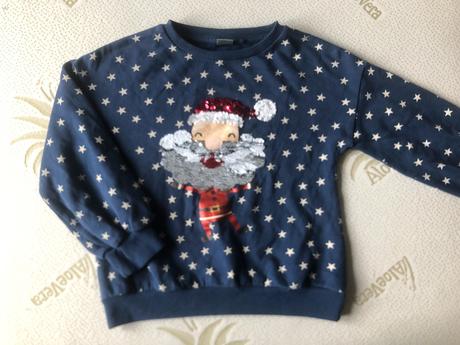 Vánoční mikina se santou, 122