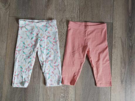 Dvoje krátké legíny vel.110-116, lupilu,110