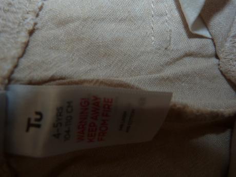 Tu lněné kraťase vel. 110, tu,110